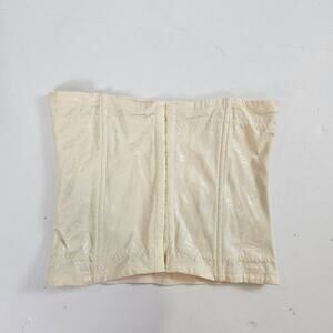 Maidenform Waist Nipper Shapewear Large Beige